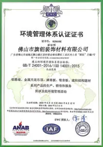 Certificat Qi Aluminum