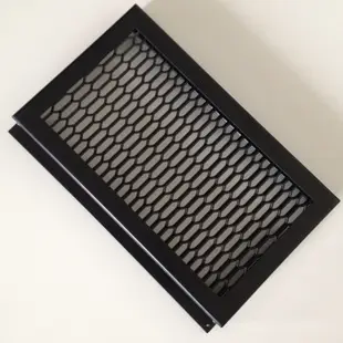Mésh métallique expansé en style tissage simple épaisseur 2 mm aluminium