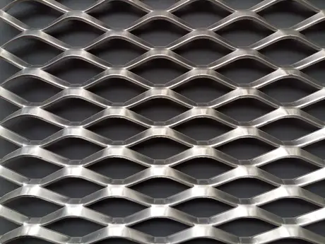 Panneau en métal grillagé en aluminium perforé, trou rond, épaisseur 2,5 mm, usine