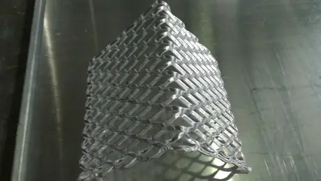 Feuilles de treillis métallique en aluminium AA5005 pour décoration extérieure
