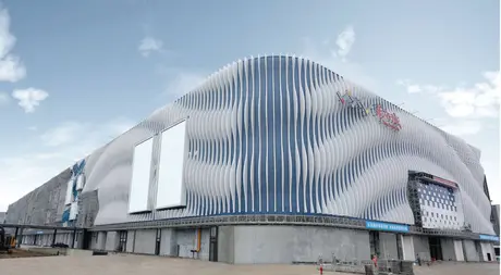 panneaux décoratifs en aluminium pour mur de façade revêtus de poudre JOTUN