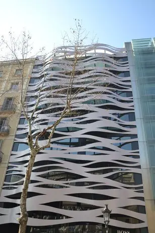 Panneaux de rideau de façade en aluminium peint PPG extérieur pour décoration