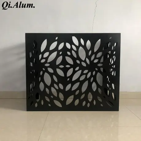 Couverture d’air conditionné en aluminium de qualité supérieure en bois