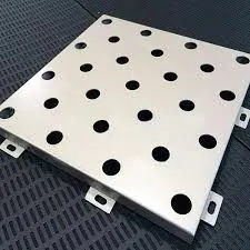 Panneaux écrans façades aluminium enduits poudre — Foshan Qi Aluminum Decorative Materials Co., Ltd