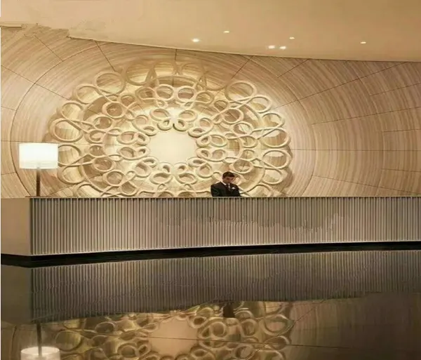 Panneau aluminium pour mur intérieur — Foshan Qi Aluminum Decorative Materials Co. Ltd