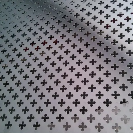 Feuille perforée en aluminium design populaire