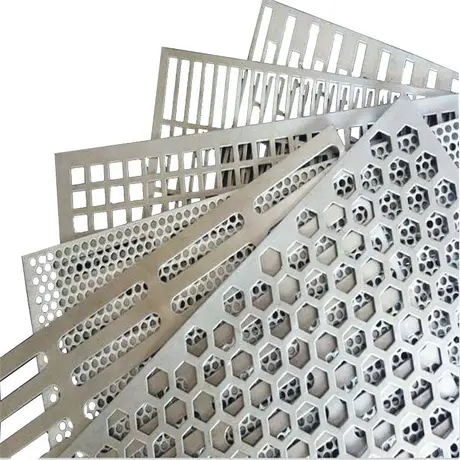 2020 Chine conception personnalisée plaque métallique perforée en aluminium pour décoration de mur-rideau de construction