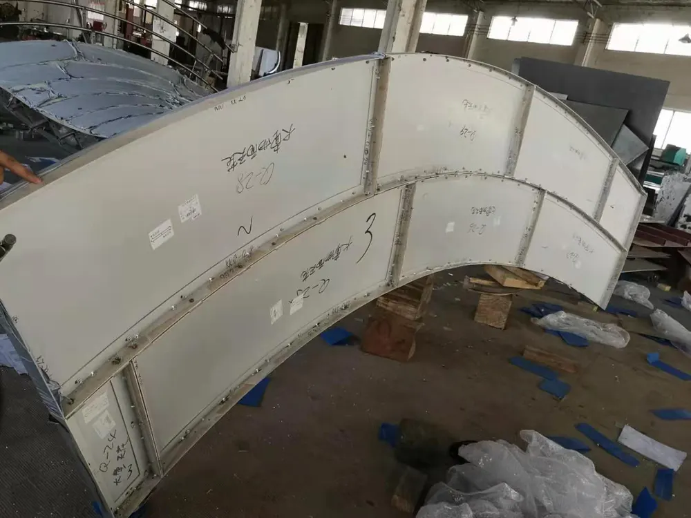 panneau plein en aluminium à double courbure chaud en vente — Foshan Qi Aluminum Decorative Materials Co. Ltd
