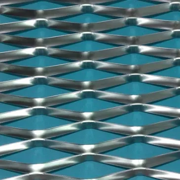 Panneaux en maille métallique alu décorative esthétique — Foshan Qi Aluminum Decorative Materials Co. Ltd