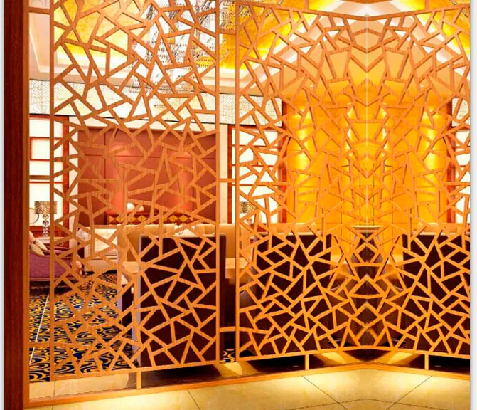 Panneaux décoratifs en aluminium feu résistant découpés au laser fabriqués en Chine — Foshan Qi Aluminum Decorative Materials Co., Ltd