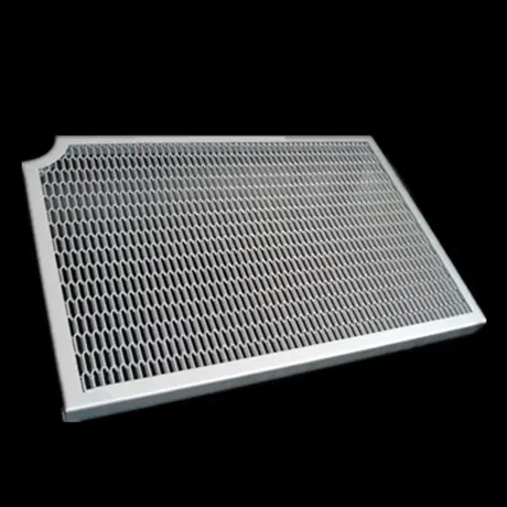 Panneaux en métal expansé à petits trous en aluminium décoratif pour bâtiments