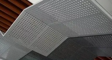 treillis métallique en acier perforé personnalisé en aluminium de haute qualité