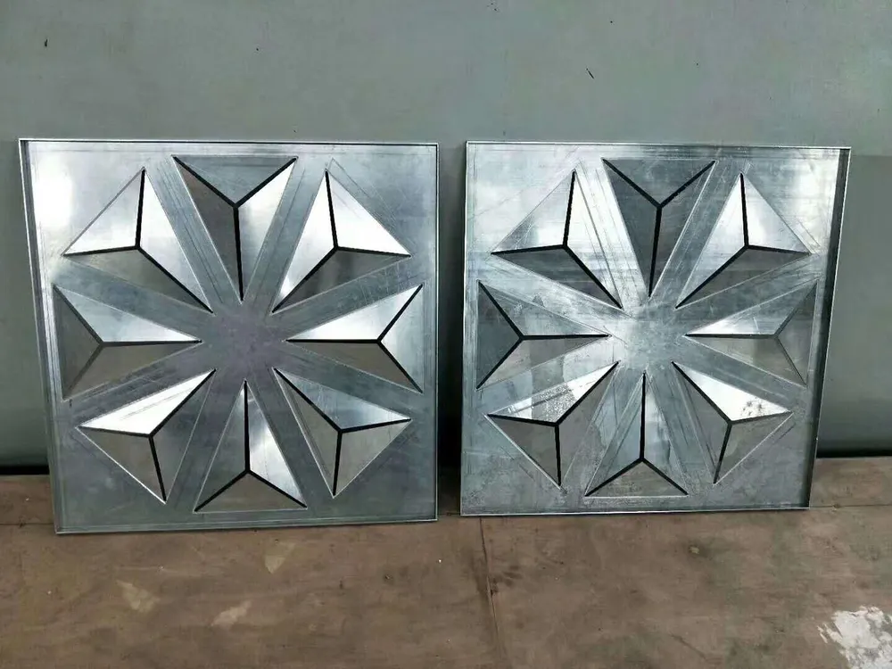 Charte de couleurs ACP, panneaux muraux solides 3D, panneau composite aluminium — Foshan Qi Aluminum Decorative Materials Co., Ltd