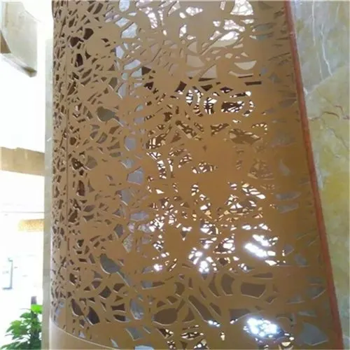 Panneaux muraux en aluminium perforé peints à poudre — Foshan Qi Aluminum Decorative Materials Co. Ltd