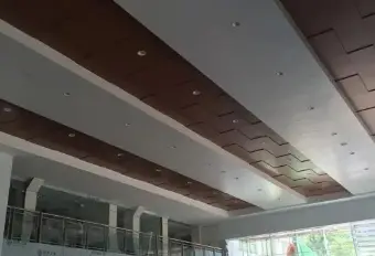 Panneaux de cloison murale en aluminium perforé pour hôtel