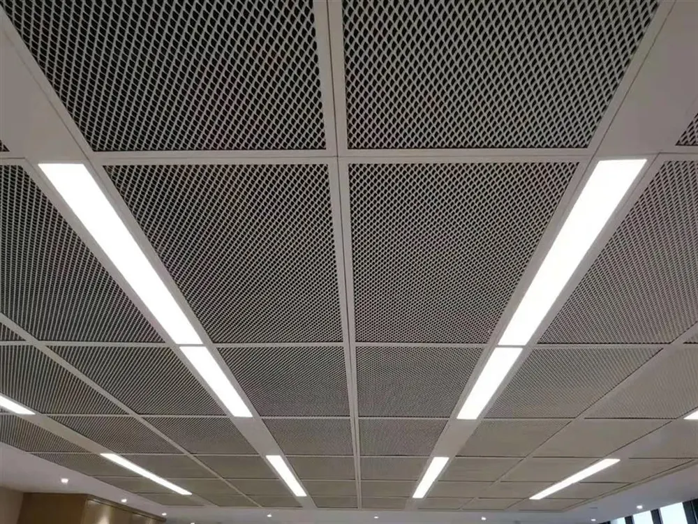 Panneaux extérieurs décoratifs en aluminium perforé pour intérieur — Foshan Qi Aluminum Decorative Materials Co., Ltd