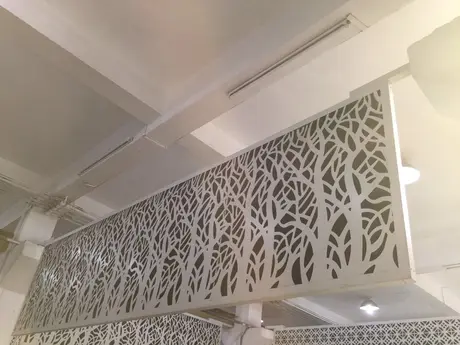 Feuille métallique percée en aluminium inoxydable galvanisé décoratif