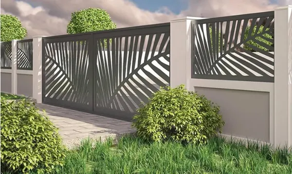 Panneaux décoratifs métalliques perforés en aluminium AA6063 pour revêtement de fenêtre — Foshan Qi Aluminum Decorative Materials Co., Ltd
