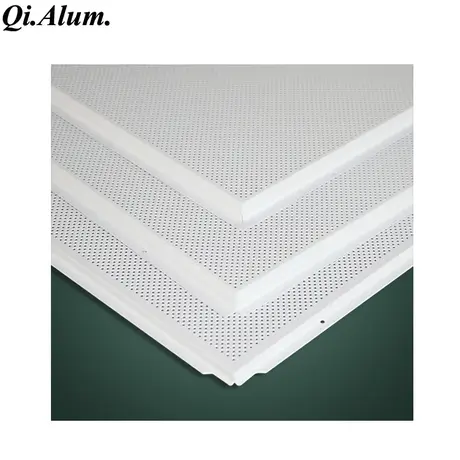 Plafond en aluminium décoratif, absorbant le son, artistique, étanche