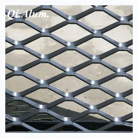 Feuilles de treillis métallique en aluminium décoratives pour bâtiment