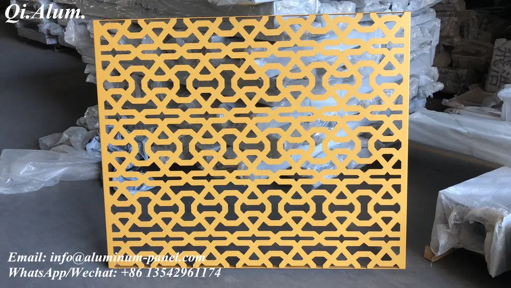 Panneau alu Arc feuille alu intérieure modélisation haut de gamme — Foshan Qi Aluminum Decorative Materials Co. Ltd