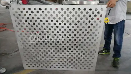 Matériaux de façade en panneau plein en aluminium, revêtement PVDF, surface imitation pierre