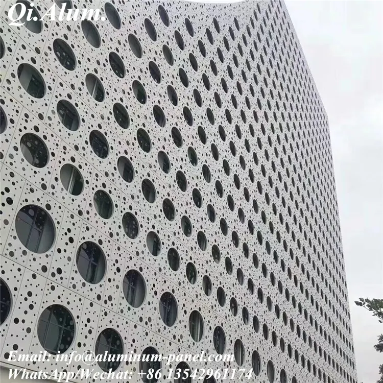 Mésh métallique perforé à petits trous pour plafond — Foshan Qi Aluminum Decorative Materials Co. Ltd