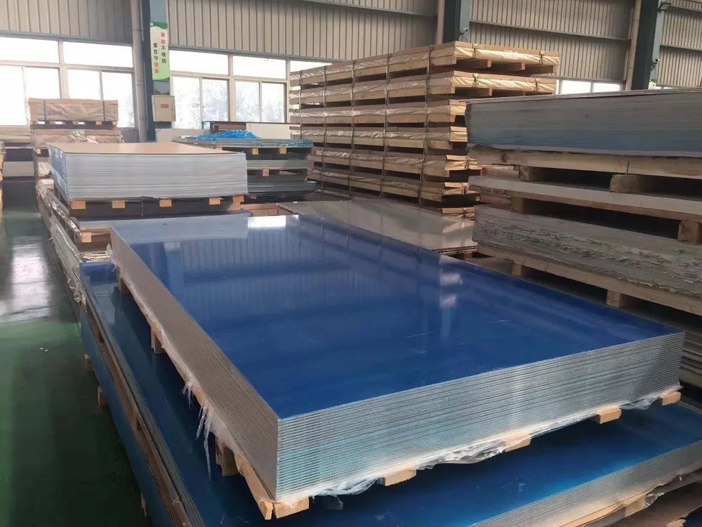 1100, 3003, 3004, 5052, 5652, 5154, 5254, 5454, 5083, 5086, 5456, 2024 Feuille d'aluminium / plaque d'aluminium / Panneau aluminium — Foshan Qi Aluminum Decorative Materials Co. Ltd