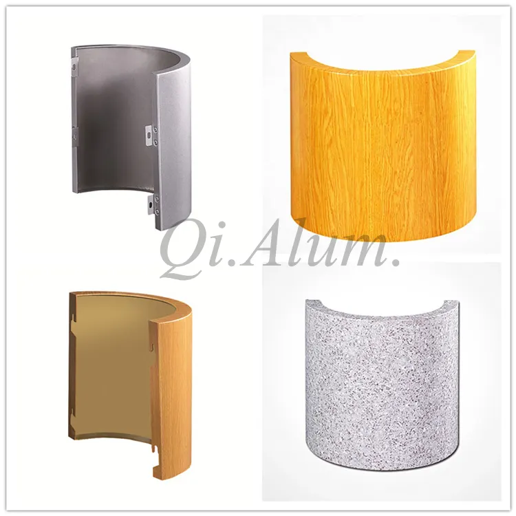 Panneaux en aluminium à noyau nid d'abeille 10 mm anticorrosion pour revêtement mural décoratif — Foshan Qi Aluminum Decorative Materials Co., Ltd