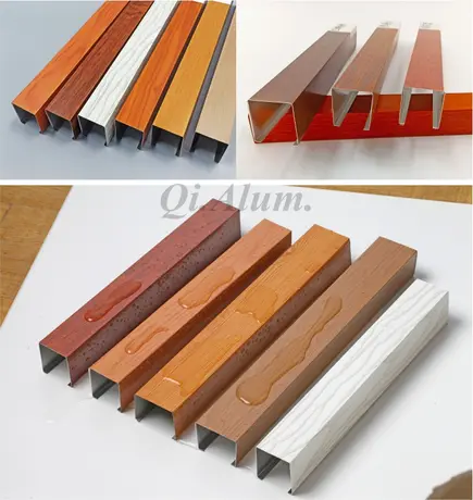 Panneaux décoratifs à cellules ouvertes en aluminium pour plafond en grille