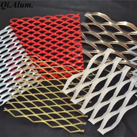 Fournisseur de plaques en métal expansé en aluminium revêtu par poudre en Chine