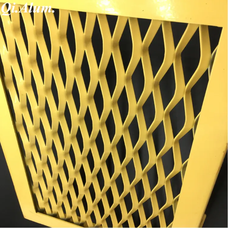 Fournisseur ODM de grillage métallique, fabricant de plaque de grillage décoratif extérieur en Chine — Foshan Qi Aluminum Decorative Materials Co. Ltd