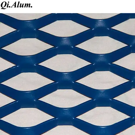 Panneaux en maille d'aluminium