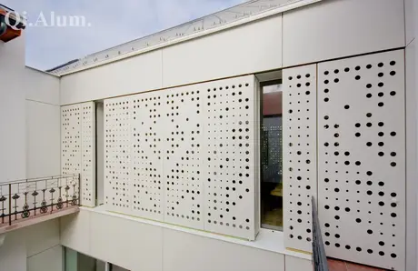 Panneaux décoratifs en aluminium mashrabiya à découpe laser