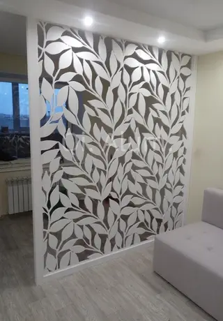 Panneaux amovibles en aluminium laser découpé pour décoration intérieure, écran arrière de réception vue 5