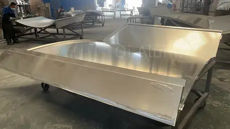 Panneau de revêtement aluminium design moderne pour solutions de façade métallique vue 5
