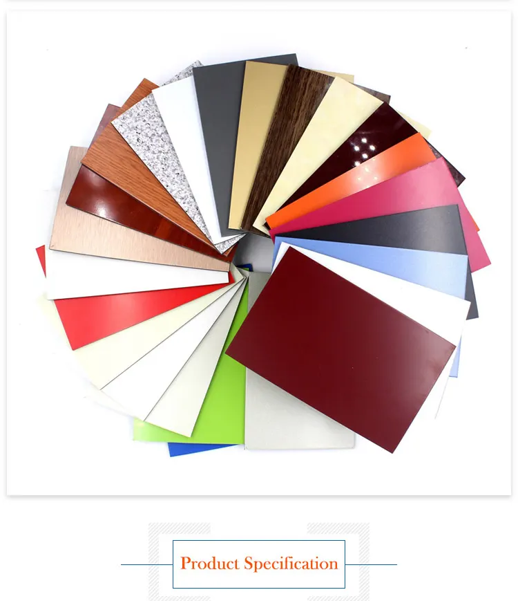 Panneaux 3 mm, panneau composite en aluminium plein coloré décoratif — Foshan Qi Aluminum Decorative Materials Co., Ltd