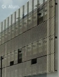 Plafond en filet métallique en aluminium de haute qualité, panneau en métal expansé pour décoration murale et plafond vue 5
