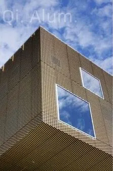 Filet métallique en aluminium de haute qualité, métal expansé pour plafond et décoration murale - Foshan Qi Aluminum Decorative Materials Co., Ltd