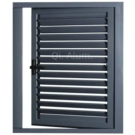 Volets anti-tempête, volet bahama, volet coulissant extérieur en aluminium pour porte, fenêtre, volets premium qualité durables vue 6