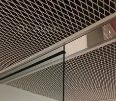 Plaque en aluminium diamantée en métal expansé fil de maille grillagé plafond en fil de maille expansé galvanisé vue 7