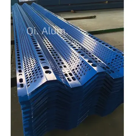 Panneaux décoratifs en aluminium perforé ignifuge très vendus pour façade de bâtiment vue 5