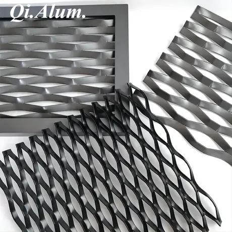 Filet métallique en aluminium / filet métallique en fil d'aluminium pour façades extérieures