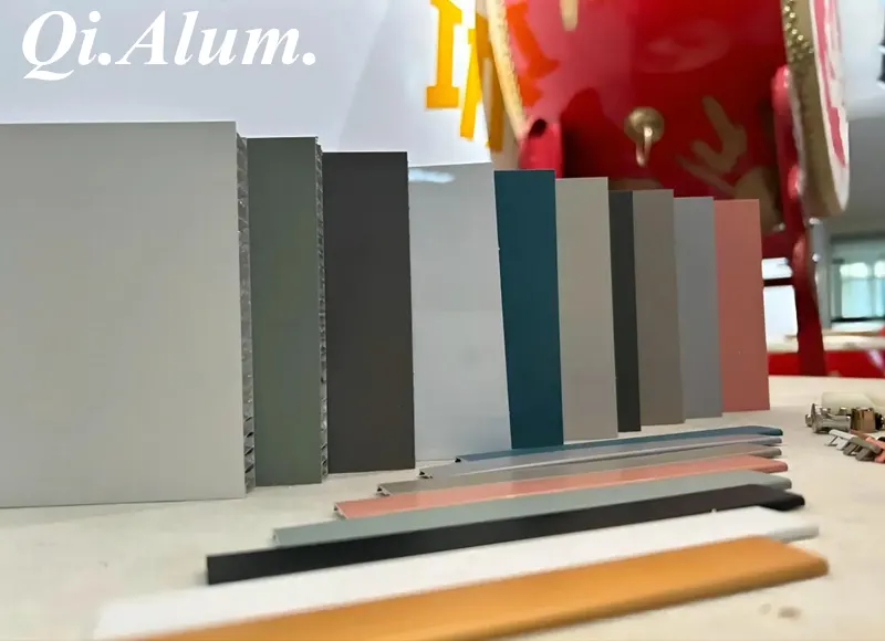 Nouveau panneau alu nid d'abeille étanche 18 mm 2024 — Foshan Qi Aluminum Decorative Materials Co. Ltd
