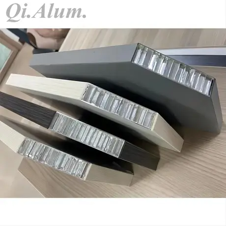 Panneau alu décoratif à noyau nid d'abeille, OEM/ODM