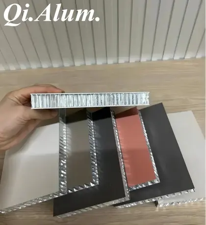 panneau de cloison coupe-feu panneau en nid d'abeille en aluminium pour cuisine intérieure
