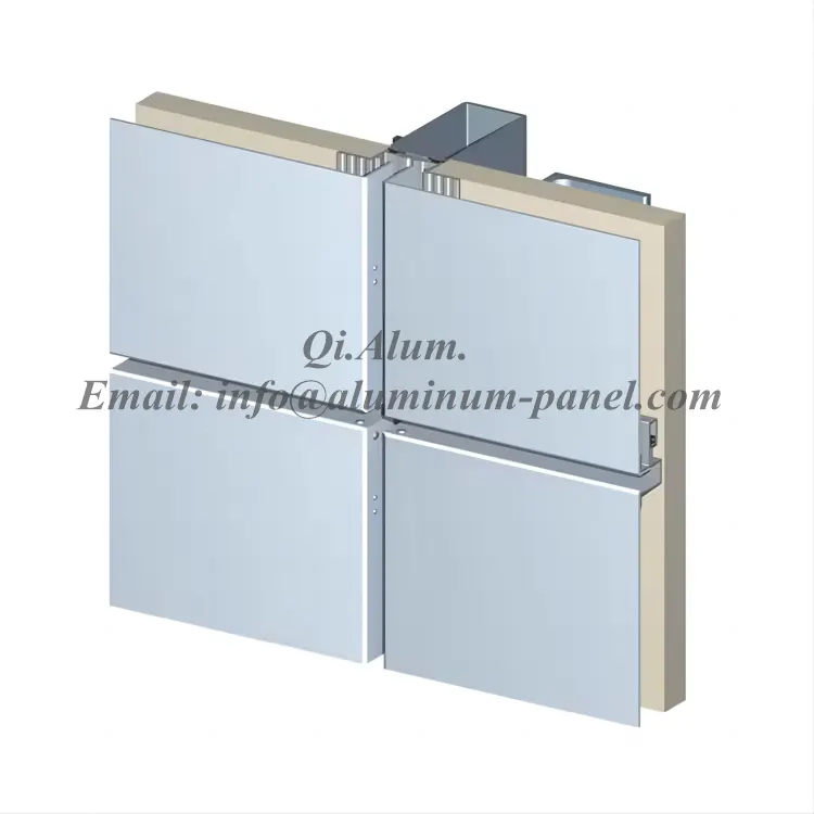Panneau décoratif aluminium cadre mural aluminium facile à installer — Foshan Qi Aluminum Decorative Materials Co. Ltd