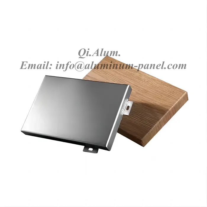 Panneau mural décoratif en métal extérieur en aluminium — Foshan Qi Aluminum Decorative Materials Co. Ltd