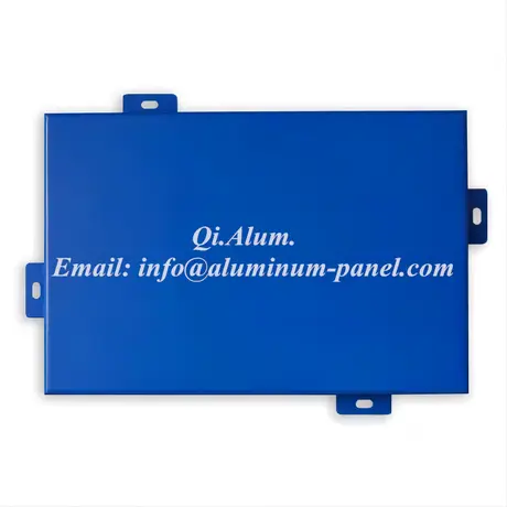 Panneaux de façade en aluminium, revêtement de façade en panneau de veneer métallique, panneaux de revêtement