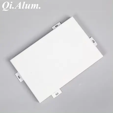 Panneaux de façade plat en aluminium matériau de décoration pour bâtiment